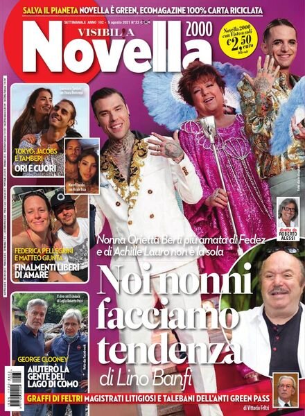 Novella 2000 – 5 Agosto 2021 Cover