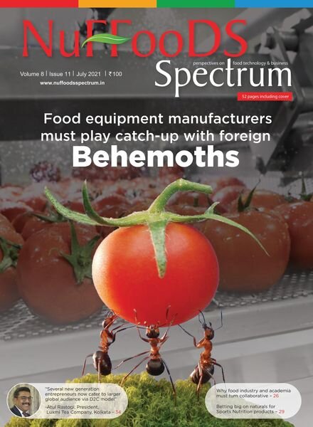 Nuffoods Spectrum – July 2021 Cover