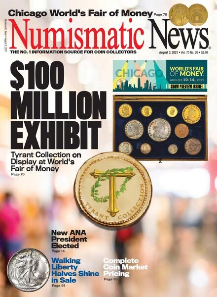 Numismatic News – August 03, 2021 Cover