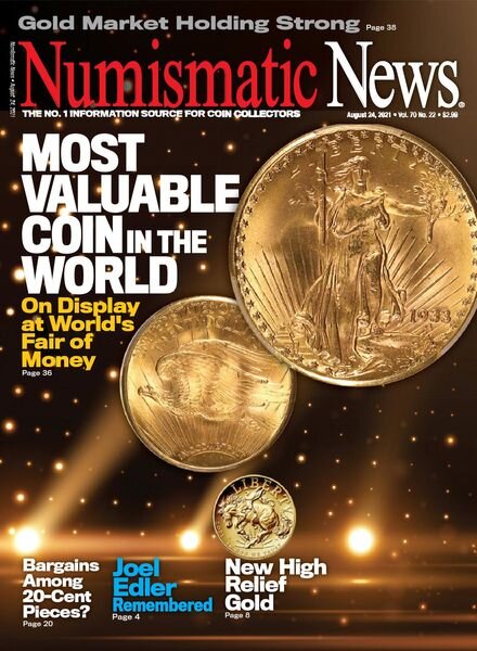 Numismatic News – August 24, 2021 Cover