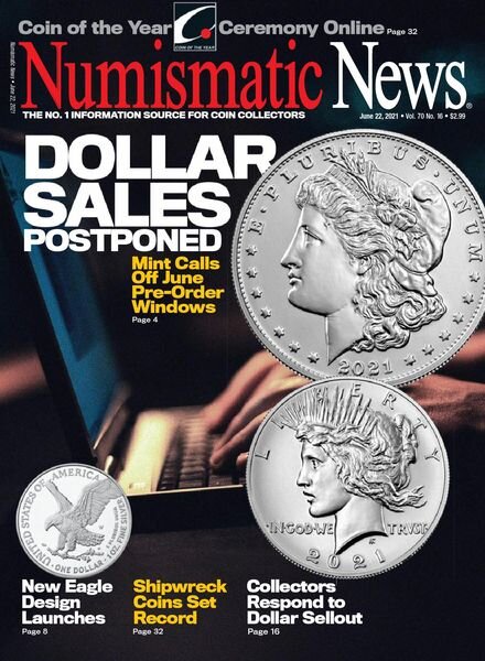 Numismatic News – June 22, 2021 Cover