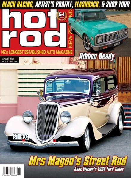 NZ hot Rod – August 2021 Cover