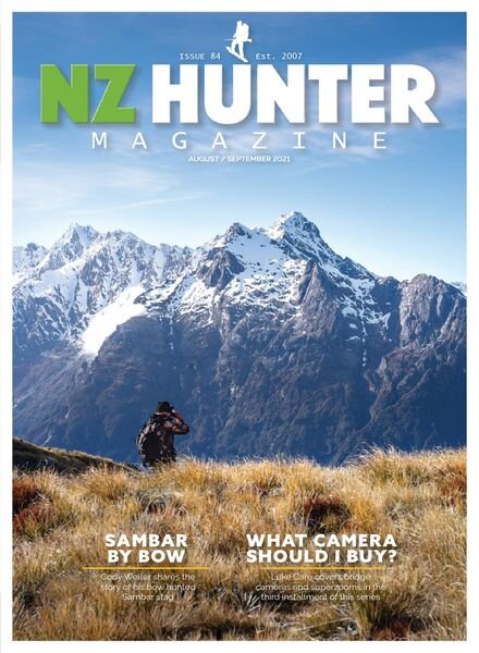 NZ Hunter – August 2021 Cover