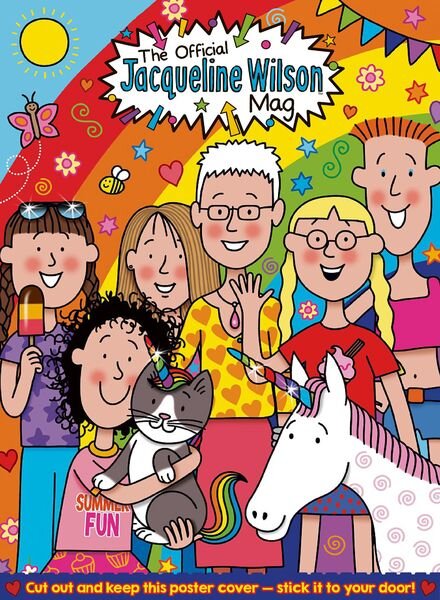 Official Jacqueline Wilson Magazine – 21 July 2021 Cover