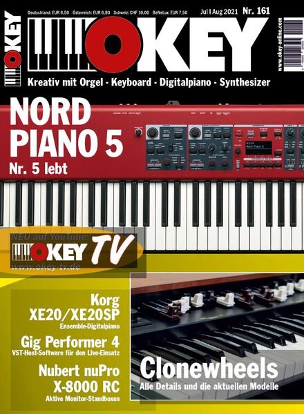 Okey Germany – Juli-August 2021 Cover