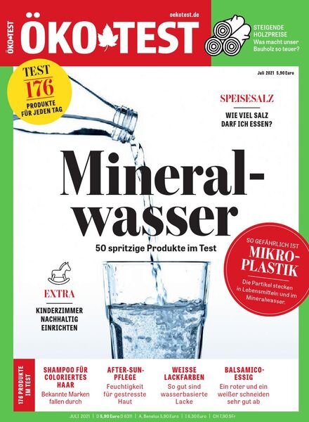 Okotest – Juli 2021 Cover