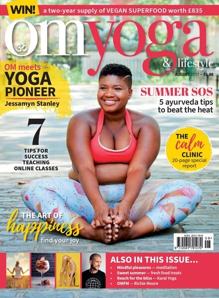 OM Yoga & Lifestyle – August 2021 Cover