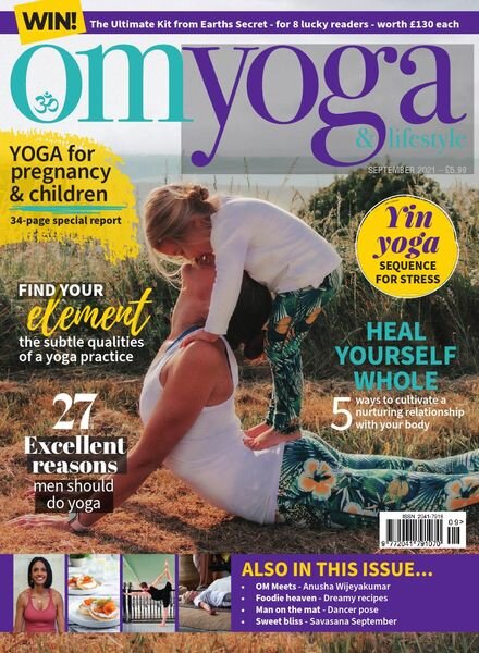 Om Yoga Magazine – September 2021 Cover