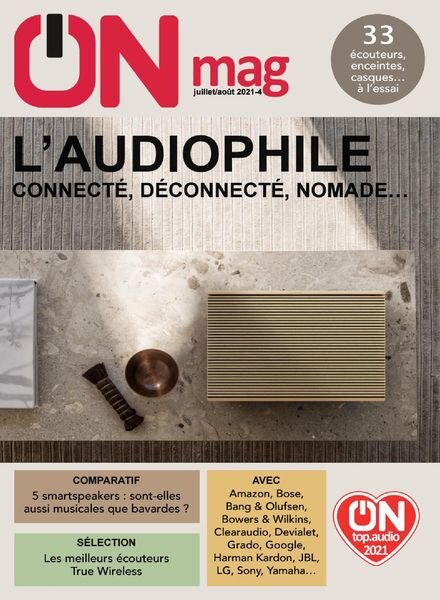ON Magazine – Juillet-Aout 2021 Cover