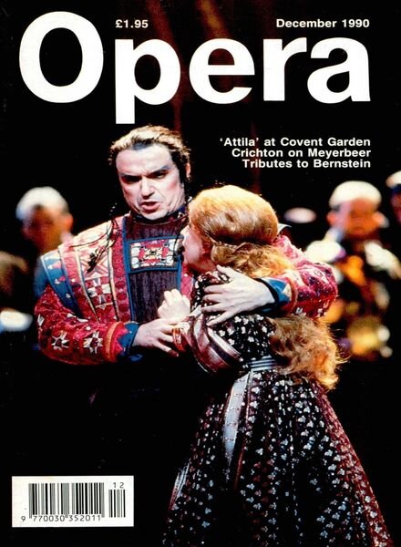 Opera – December 1990 Cover