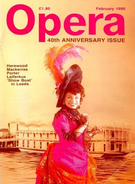 Opera – February 1990 Cover