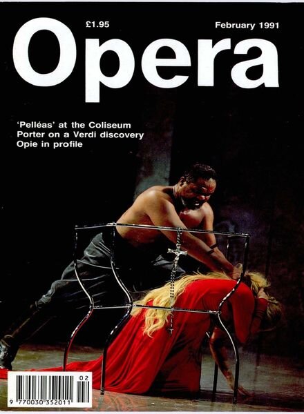 Opera – February 1991 Cover
