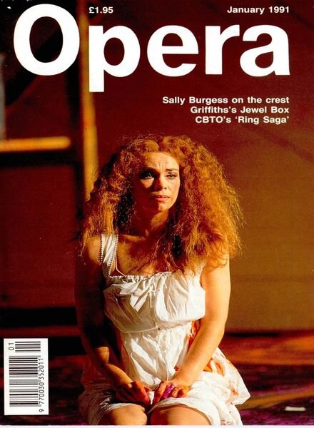 Opera – January 1991 Cover