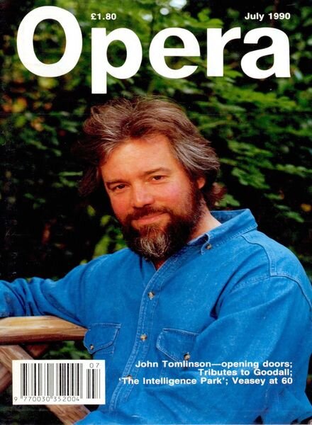 Opera – July 1990 Cover