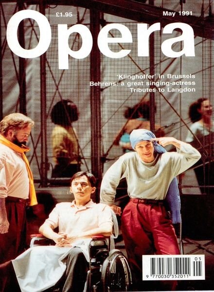 Opera – May 1991 Cover