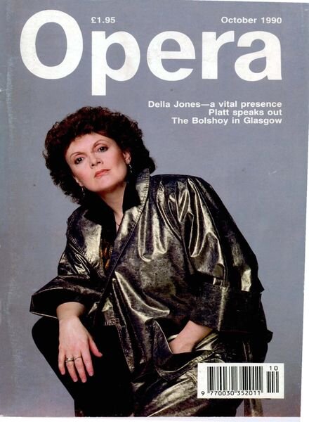Opera – October 1990 Cover