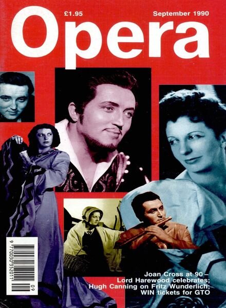 Opera – September 1990 Cover