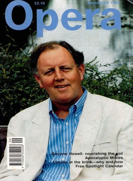 Opera – September 1991 Cover