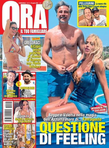 ORA – 24 agosto 2021 Cover