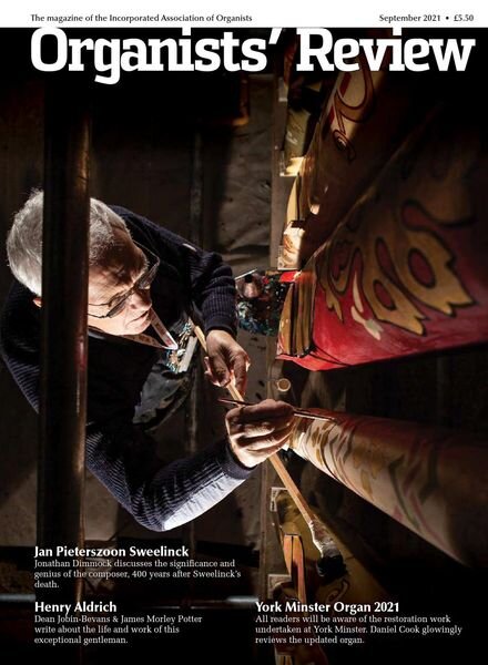 Organists’ Review – September 2021 Cover