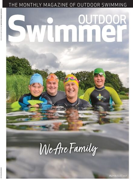 Outdoor Swimmer – August 2021 Cover