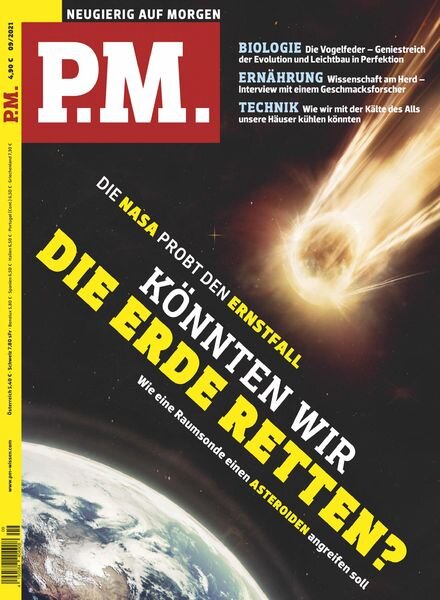 P.M Magazin – September 2021 Cover