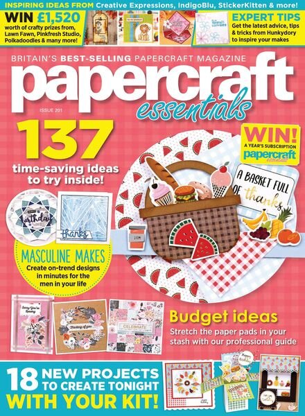 Papercraft Essentials – August 2021 Cover