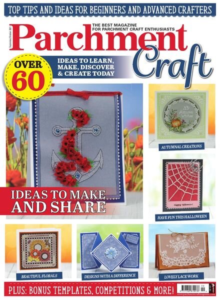 Parchment Craft – September-October 2021 Cover
