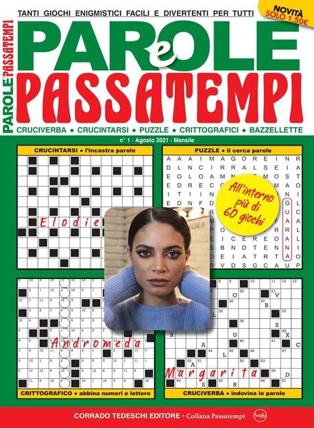 Parole & Passatempi – agosto 2021 Cover