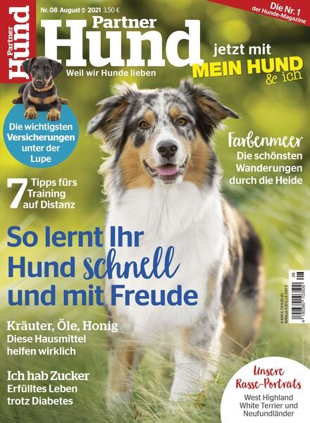 Partner Hund – 08 Juli 2021 Cover