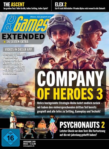 PC Games Germany – September 2021 Cover