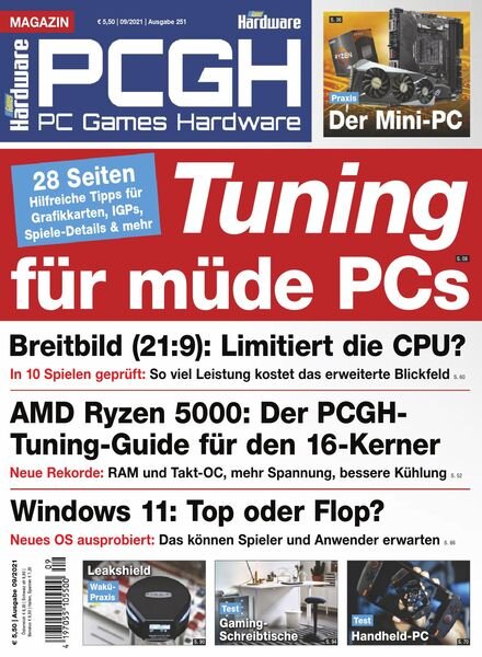 PCGH – September 2021 Cover