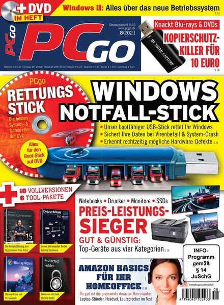PCgo – August 2021 Cover