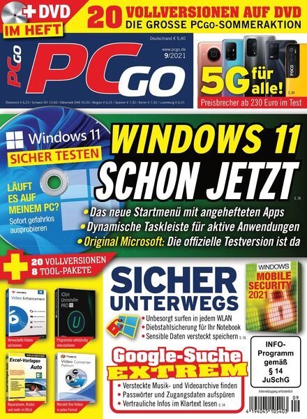 PCgo – September 2021 Cover