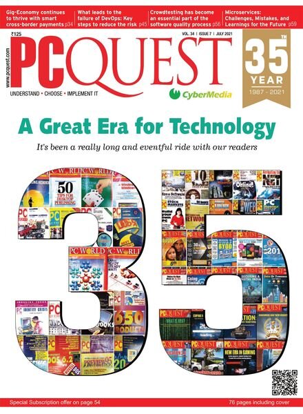 PCQuest – July 2021 Cover