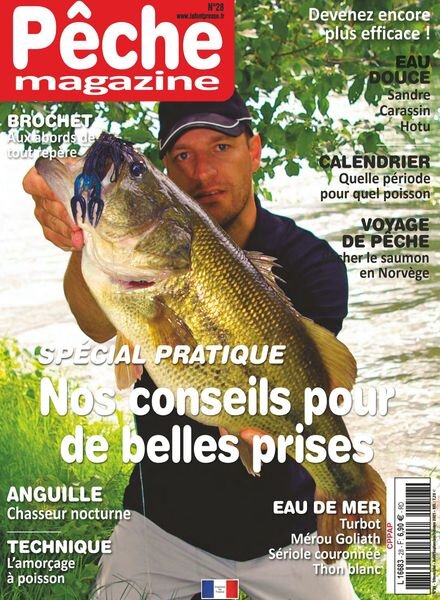 Peche Magazine – Aout-Octobre 2021 Cover