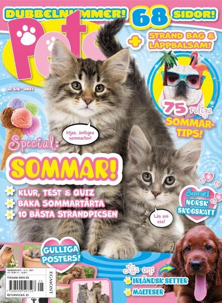 Pets Sverige – juli 2021 Cover