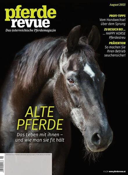 Pferderevue – 02 August 2021 Cover