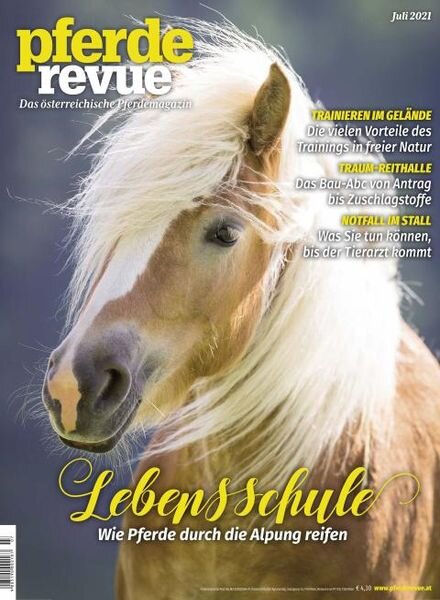 Pferderevue – 28 Juli 2021 Cover