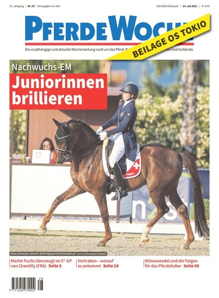 PferdeWoche – 14 Juli 2021 Cover