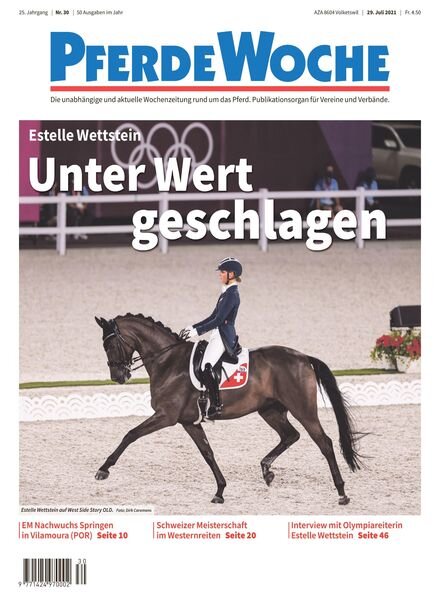 PferdeWoche – 29 Juli 2021 Cover