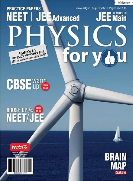 Physics For You – August 2021 Cover