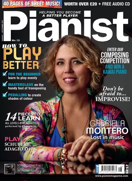 Pianist – August 2021 Cover
