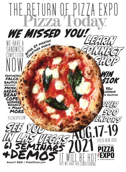 Pizza Today – August 2021 Cover