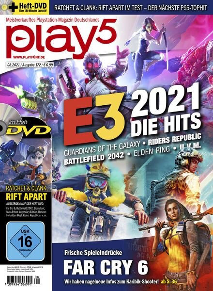 play5 – August 2021 Cover