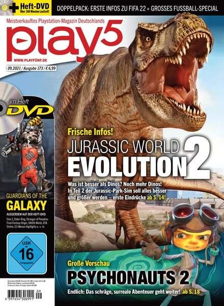 Play5 – September 2021 Cover