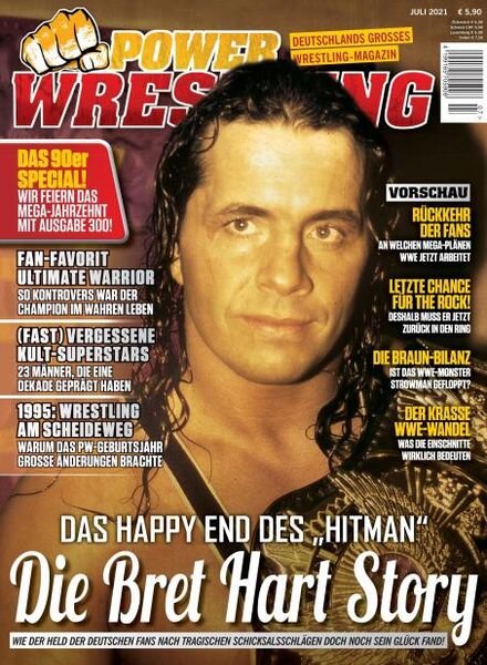 Power-Wrestling – August 2021 Cover