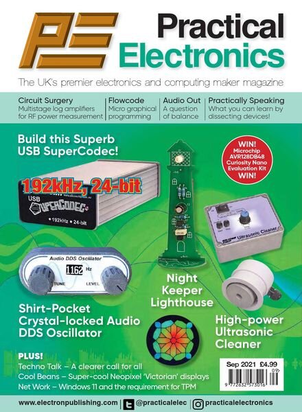 Practical Electronics – September 2021 Cover