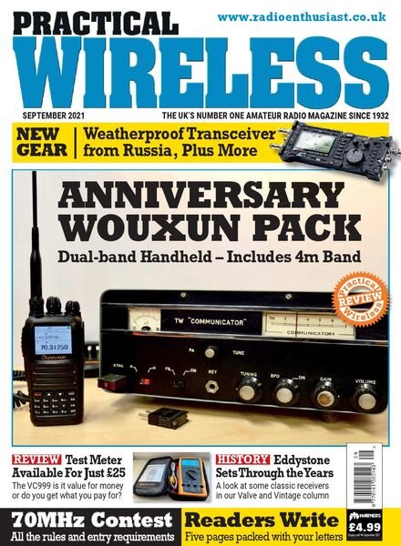 Practical Wireless – September 2021 Cover