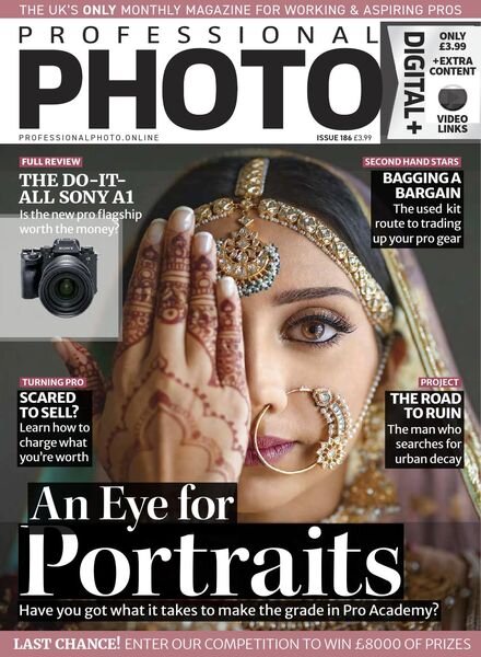 Professional Photo – Issue 186 – August 2021 Cover